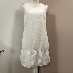 TOMMY Bahama White Linen Sheath Dress size S